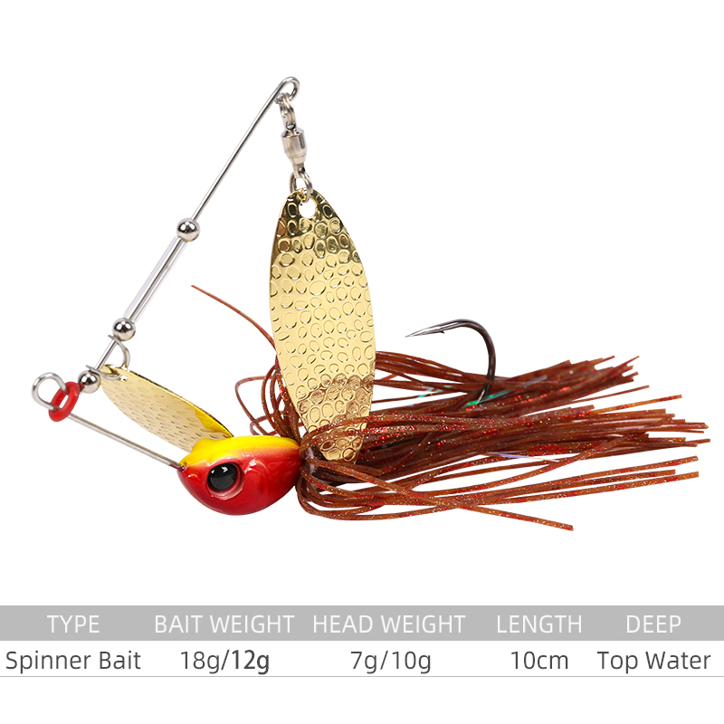 TSURINOYA Spinner Bait Buzzbai - Fishing Equipment Brands 评论和价格