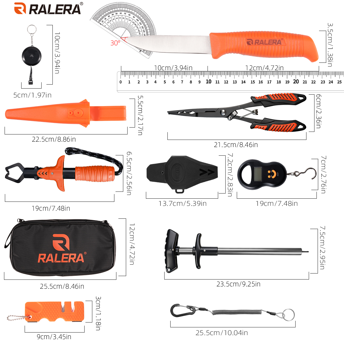 RALERA Fishing Gear Tool Kit F - Fishing Equipment Bag 评论和价格