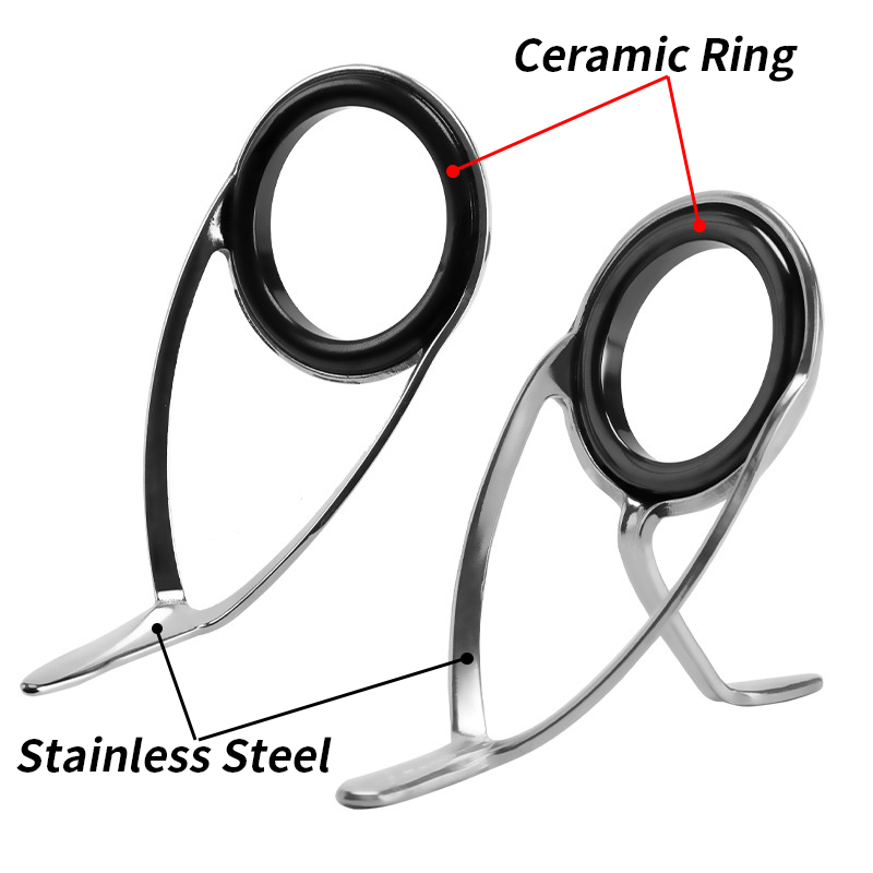 9Pcs Fishing Rod Guides Ring R - Fishing Equipment Cheap 评论和价格