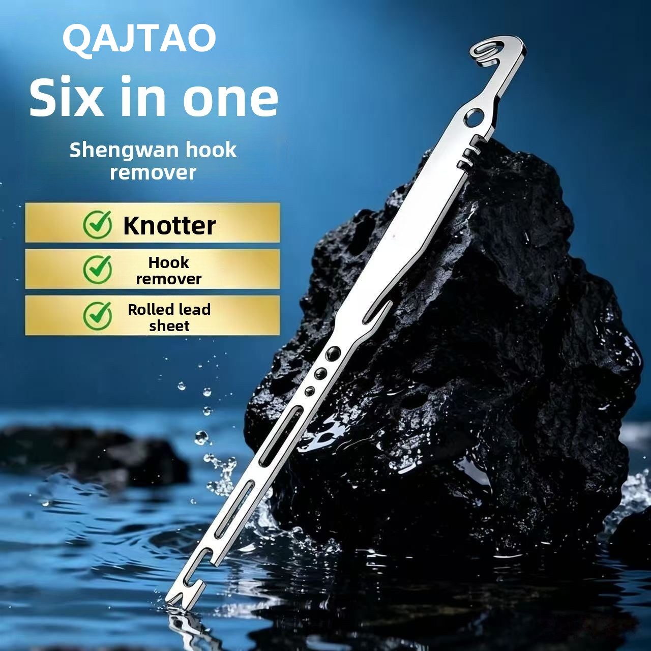 QAJTAO 4 Pieces 6-in-1 Stainle - Fishing Equipment Price 评论和价格